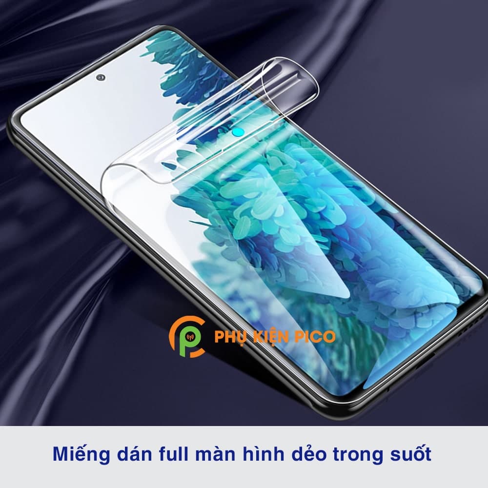 Dán màn hình Samsung Galaxy S20 FE full màn dẻo trong suốt - 9