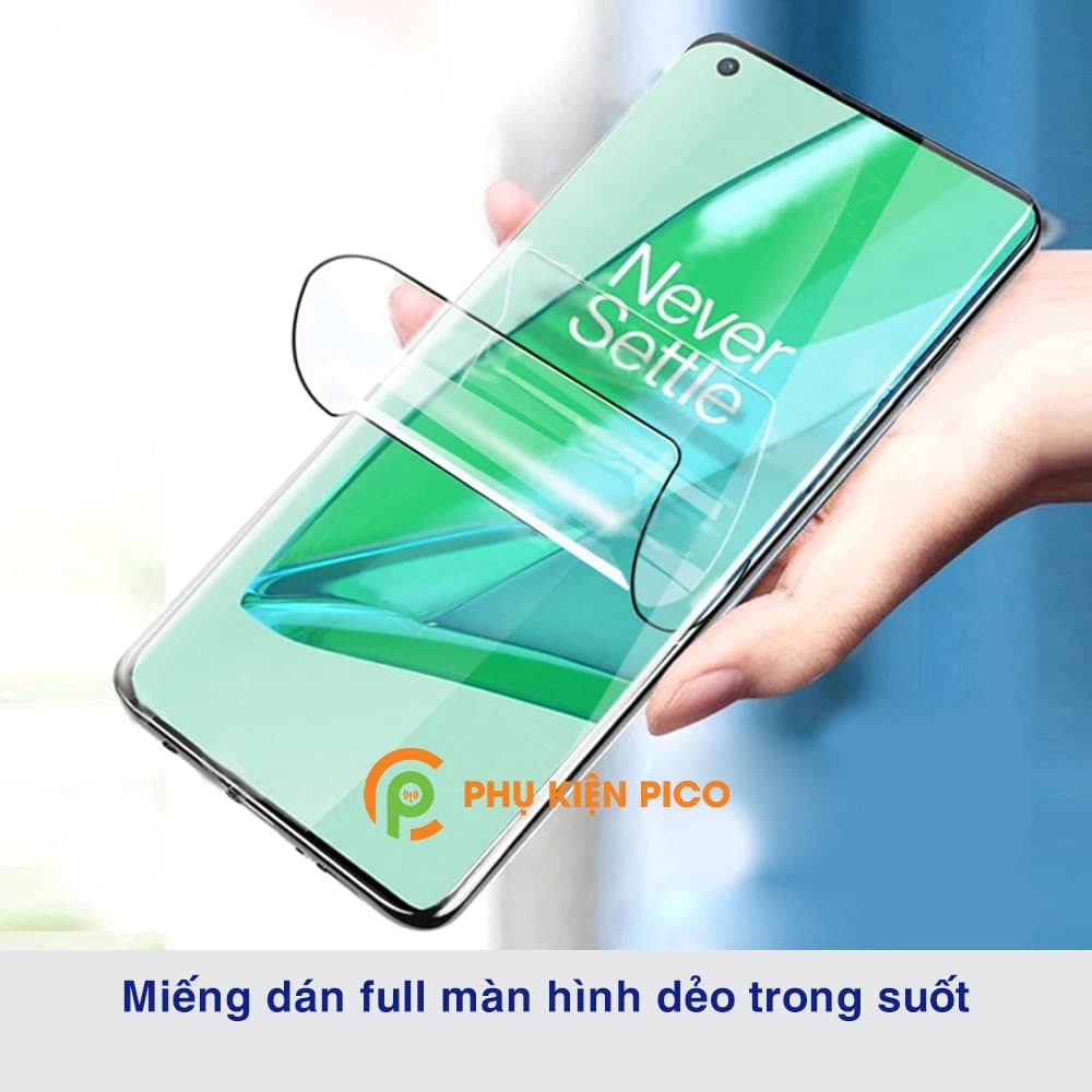 Dán màn hình Oneplus 9 Pro full màn dẻo trong suốt - 2