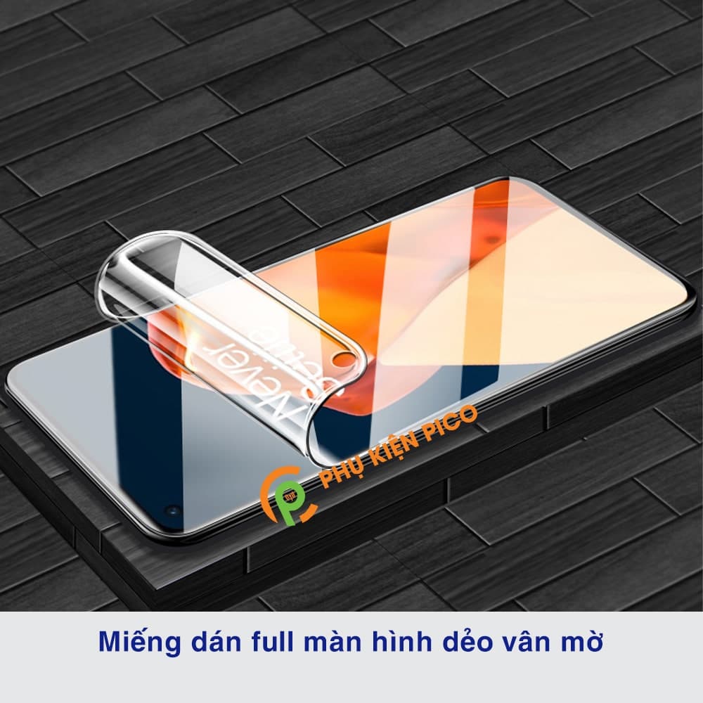Dán màn hình Oneplus 9 dẻo vân mờ chống bám vân tay - 7