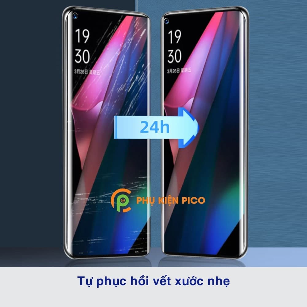 Dán màn hình Oppo Find X3 full màn dẻo trong suốt - 7