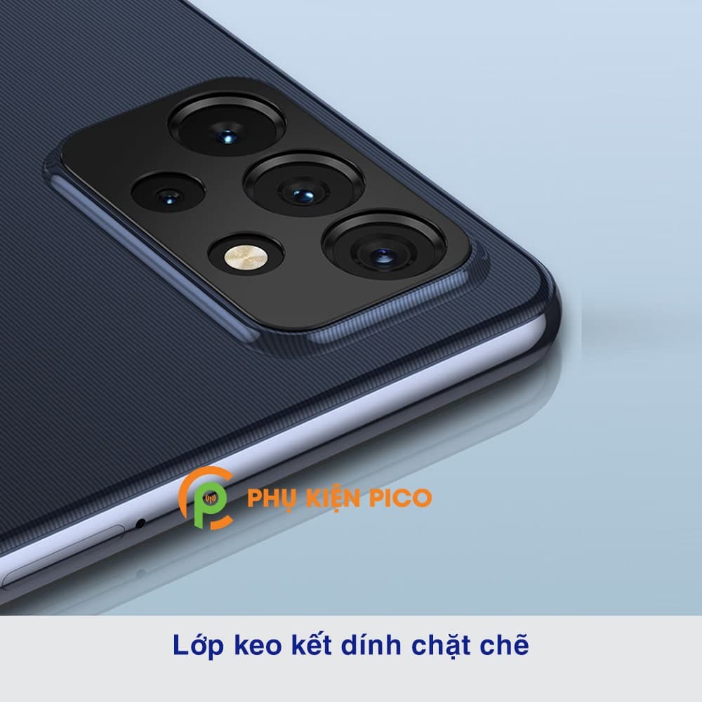 Dán camera Samsung Galaxy A72 khung kim loại bảo vệ an toàn camera sau - 4
