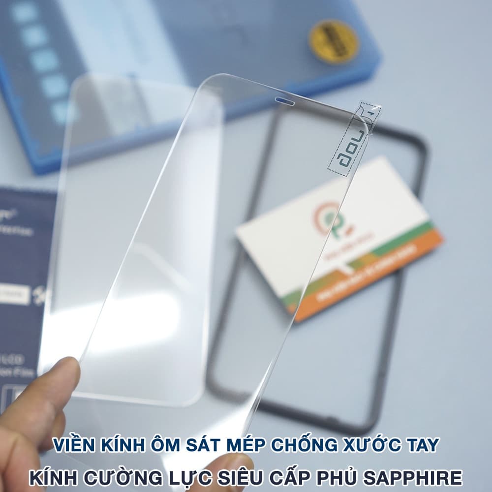 Cường lực Iphone 12 Pro full màn hình chính hãng Gor bản mới cường lực sứ tinh thể Sapphire - 4