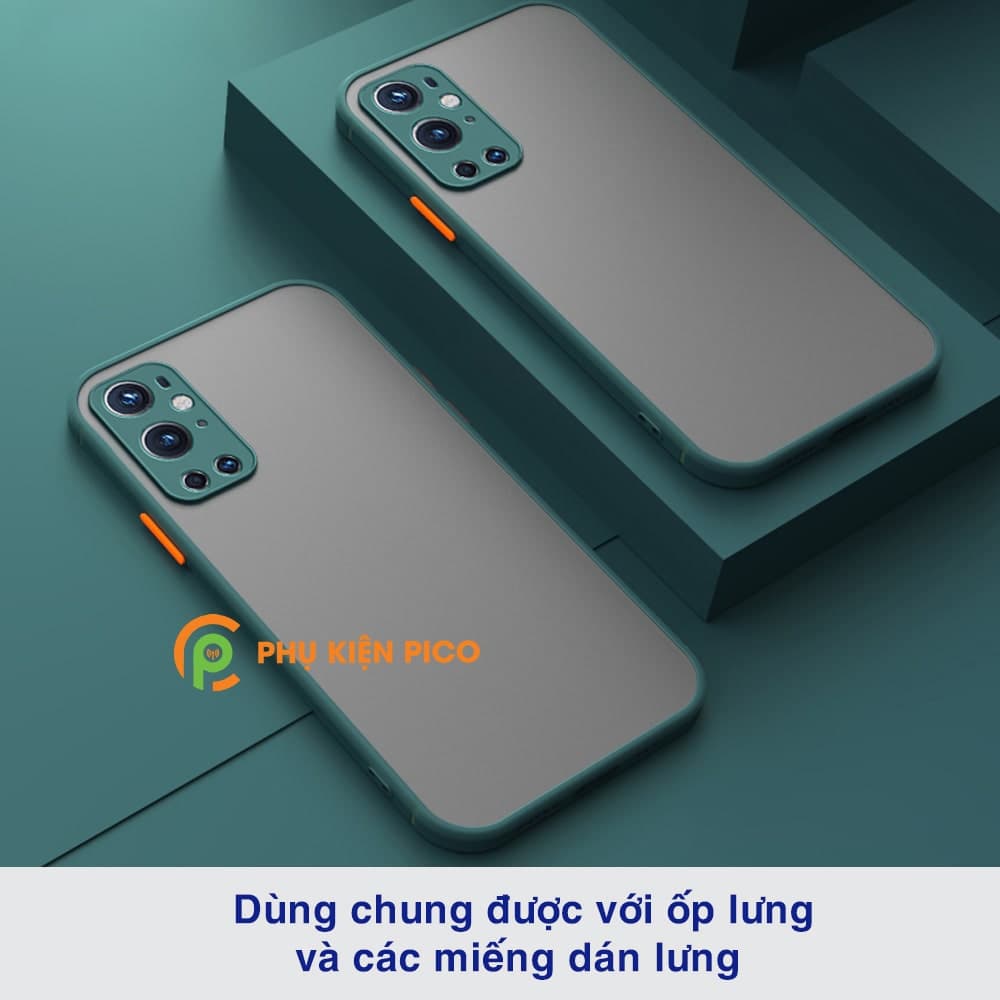 Dán camera Oneplus 9 Pro khung kim loại bảo vệ an toàn camera sau - 3