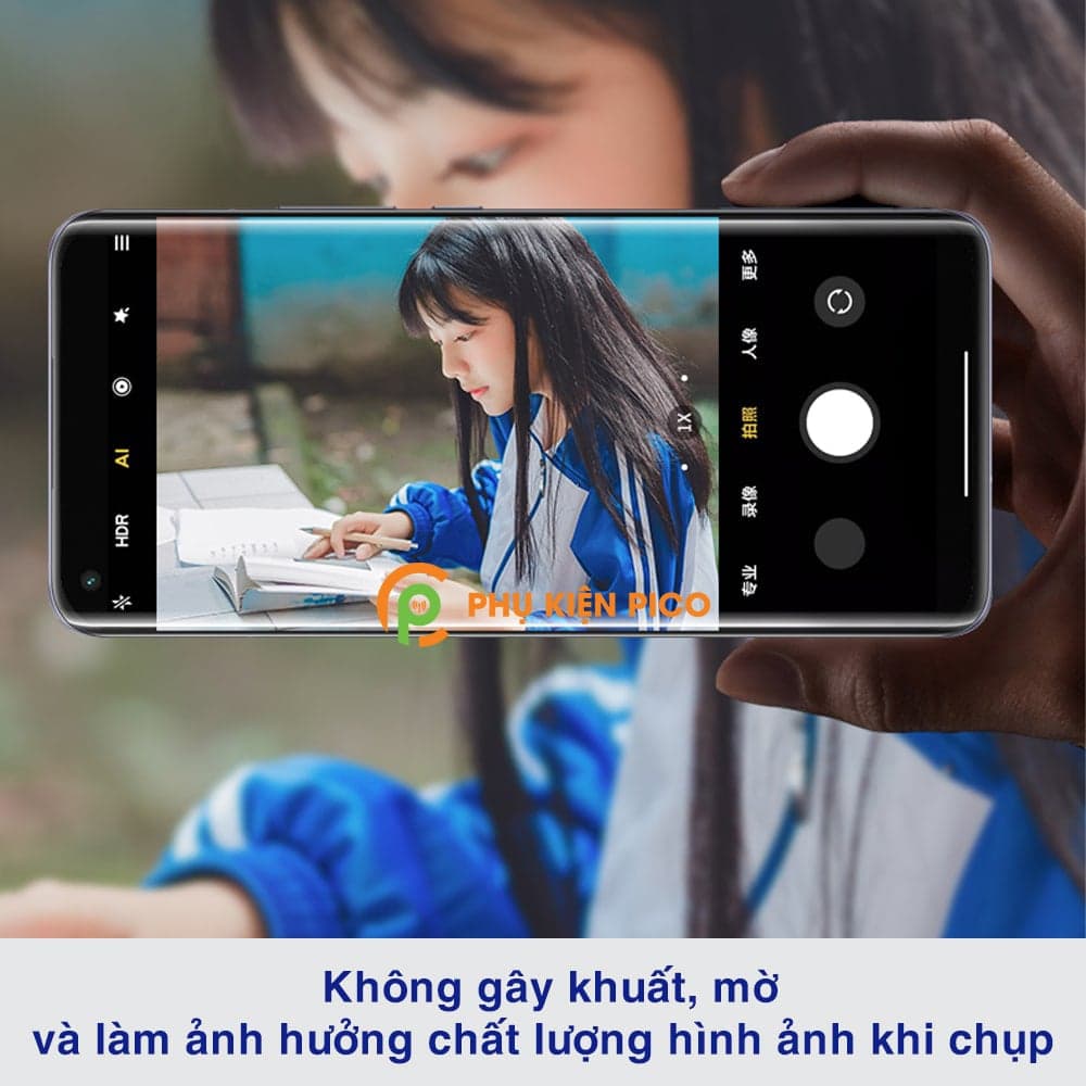 Dán camera Xiaomi Mi 11i khung kim loại bảo vệ an toàn camera sau - 5