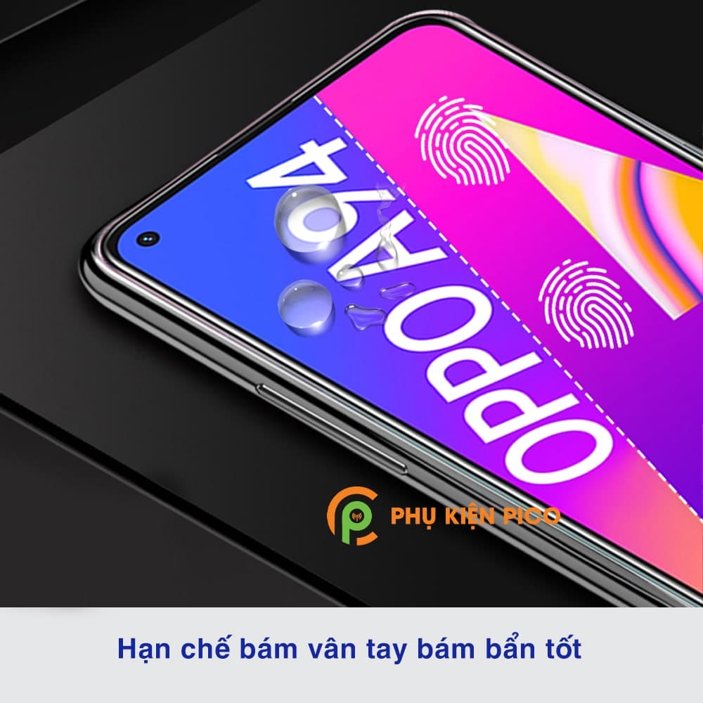 Kính cường lực Oppo A94 full màn hình viền đen siêu mỏng Monqiqi - 7
