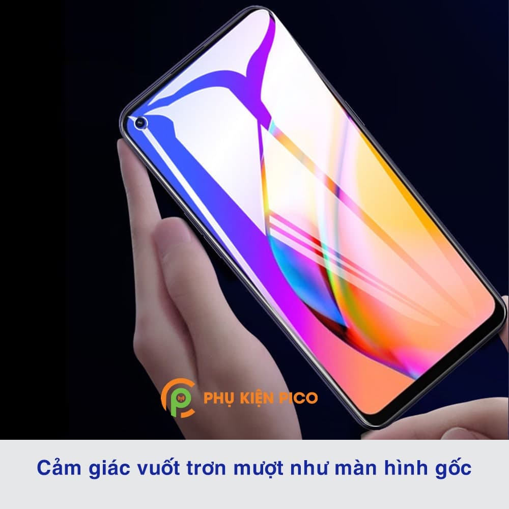 Kính cường lực Oppo A94 full màn hình viền đen siêu mỏng Monqiqi - 3