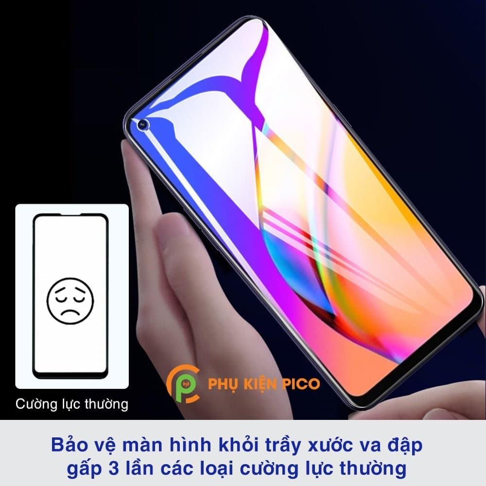 Kính cường lực Oppo A94 full màn hình chính hãng GOR - 4