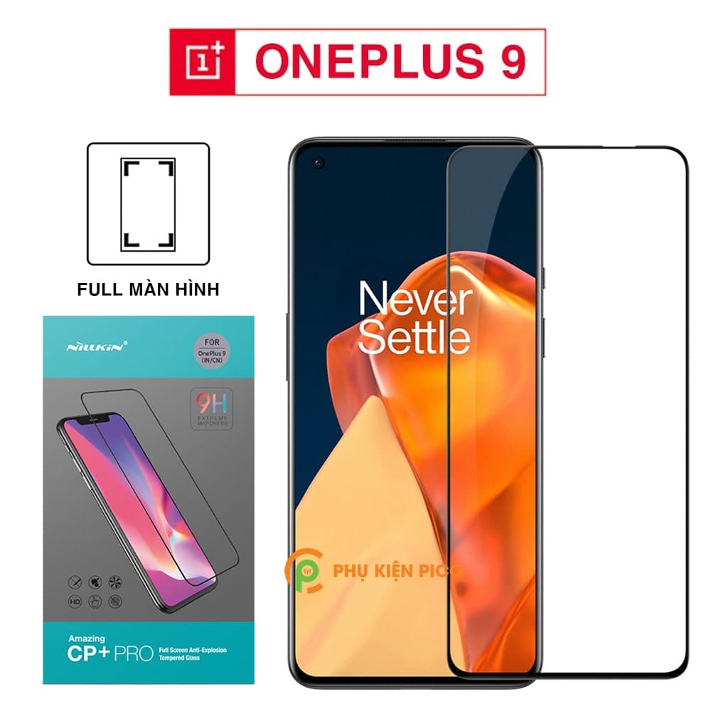 Cường lực Oneplus 9 chính hãng Nillkin Amazing CP+ Pro