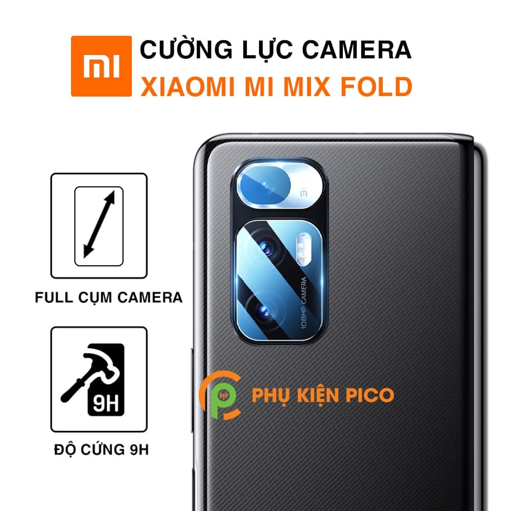 Cường lực camera Xiaomi Mi Mix Fold độ cứng 9H trong suốt