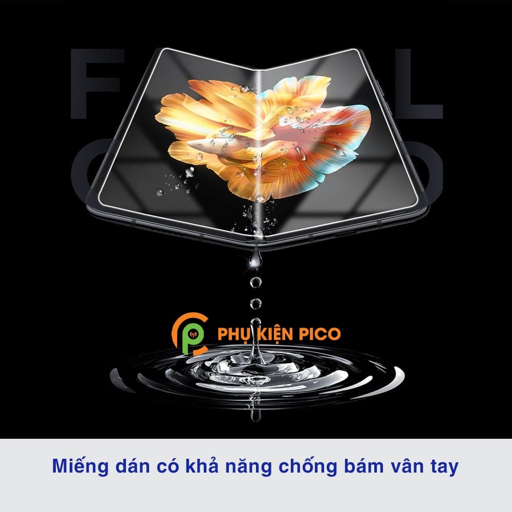 Dán màn hình Xiaomi Mi Mix Fold chống bám vân tay dẻo vân mờ - 3