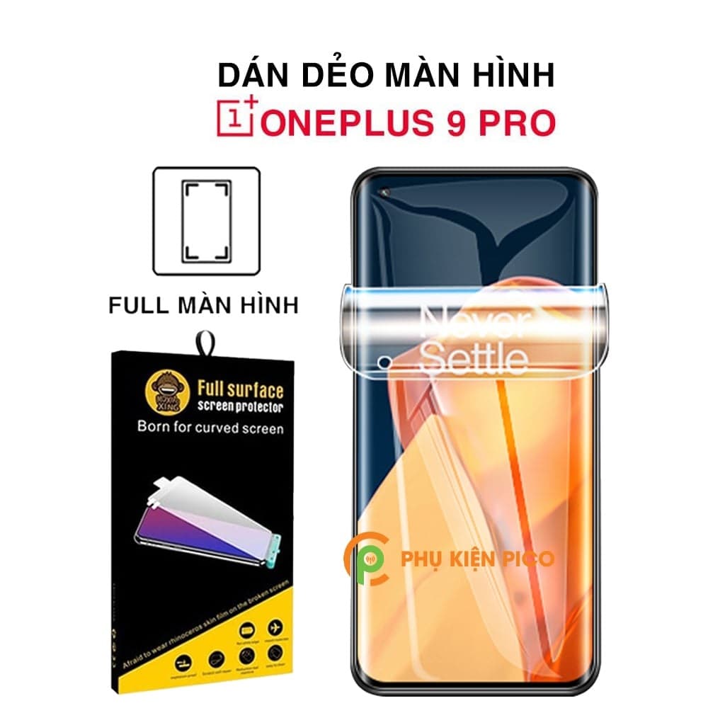 Dán màn hình Oneplus 9 Pro full màn hình trong suốt chính hãng Moxiao Xing