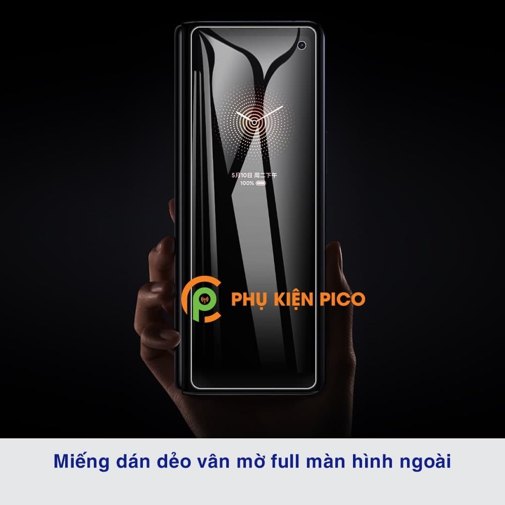 Dán màn hình Xiaomi Mi Mix Fold full màn ngoài dẻo vân mờ - 7