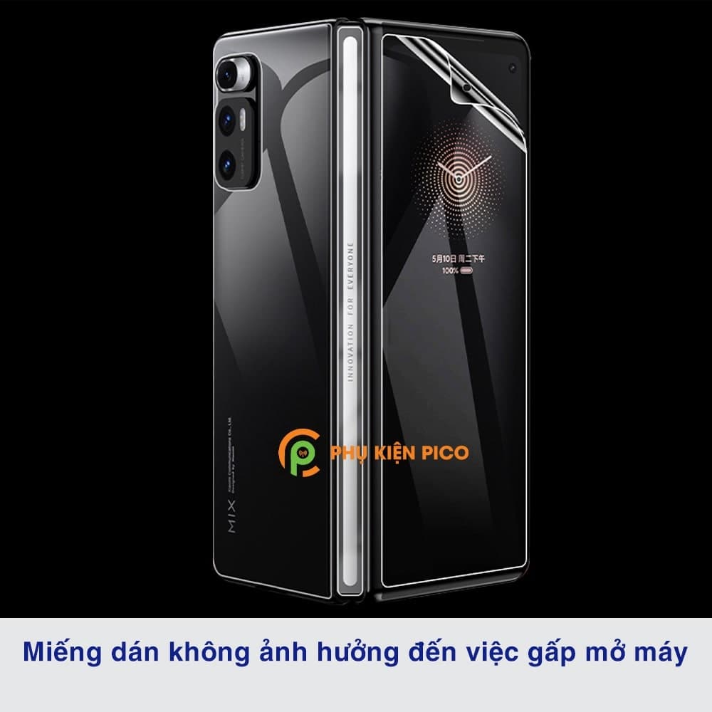 Dán màn hình Xiaomi Mi Mix Fold full màn ngoài dẻo vân mờ - 5