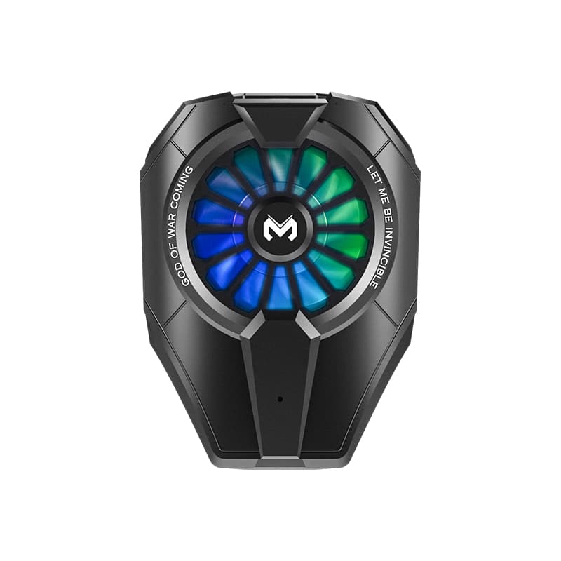 Quạt tản nhiệt điện thoại Memo DL06 tản sò lạnh có đèn RGB siêu đẹp - 2