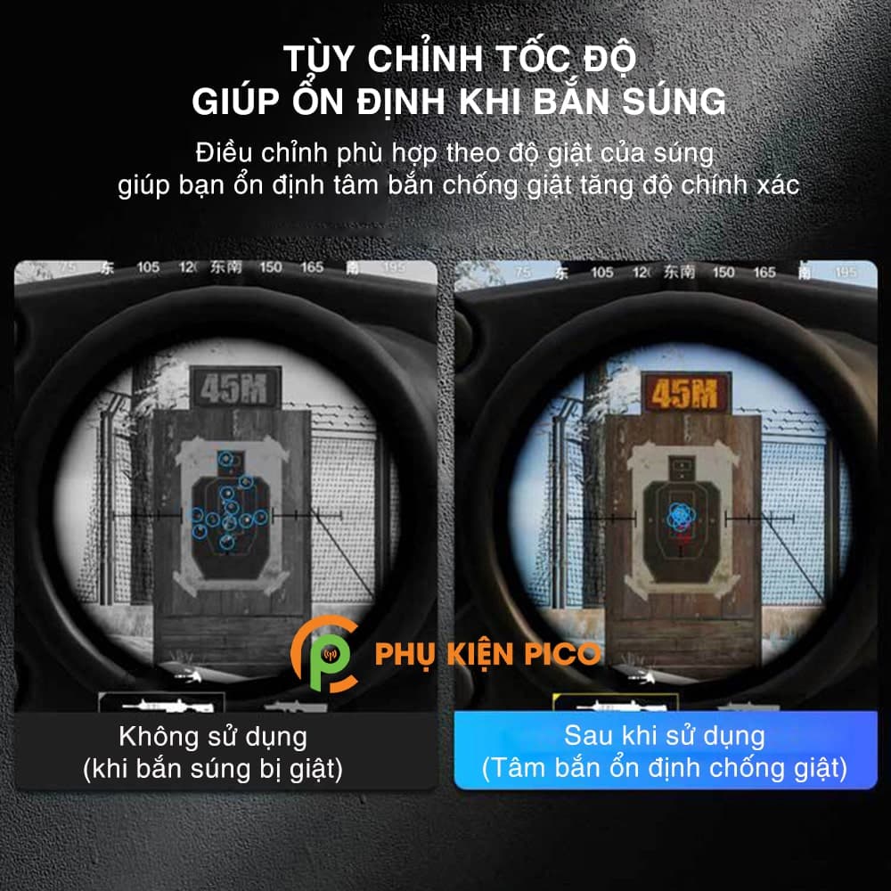 Nút Bắn PUBG Mobile Memo AK02 AUTO TAP 30 Nhịp/giây - 7