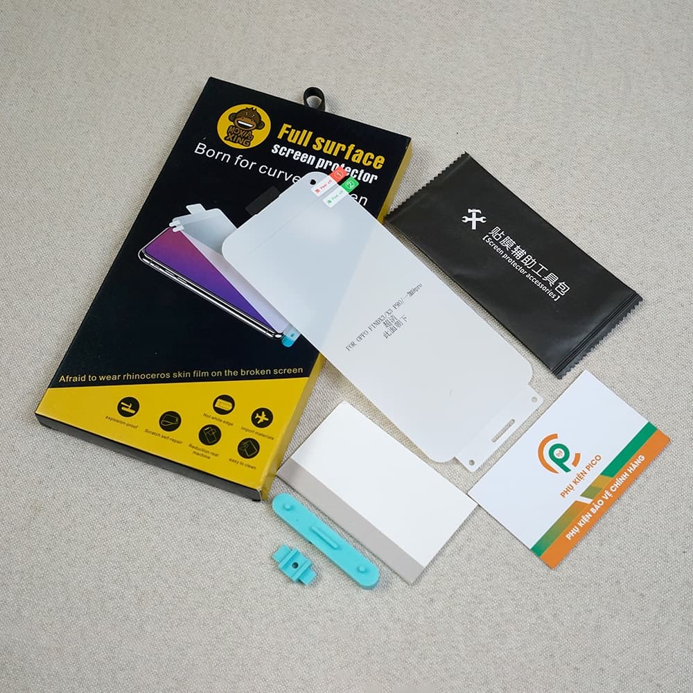 Dán màn hình Oppo Find X3 Pro dẻo trong suốt PPF chính hãng Moxiao Xing - 2