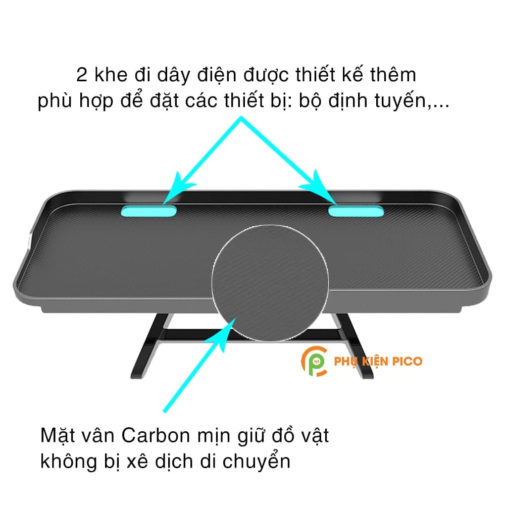 Kệ để đồ gác trên màn hình máy tính ,tivi đa năng, giá đỡ laptop - 2