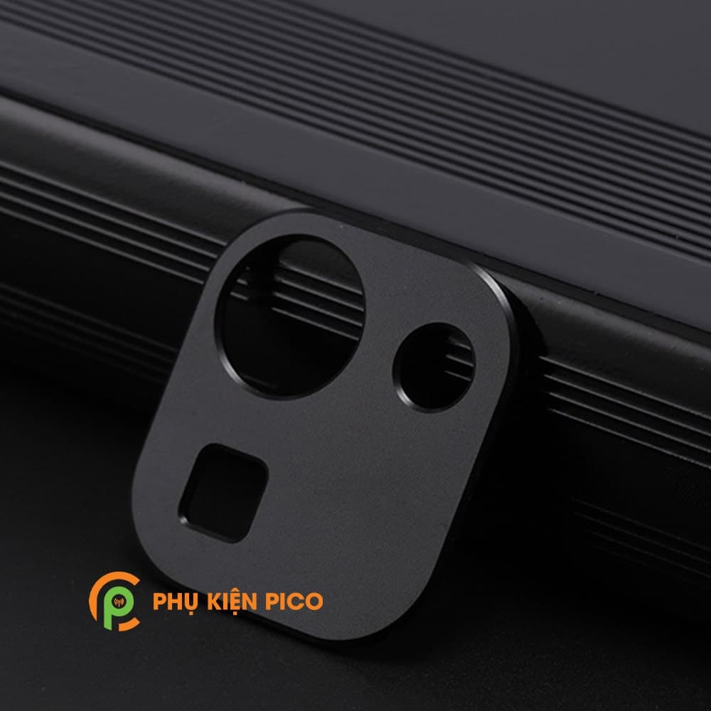 Dán camera Xiaomi Mi 11 Pro khung kim loại bảo vệ an toàn camera sau - 2