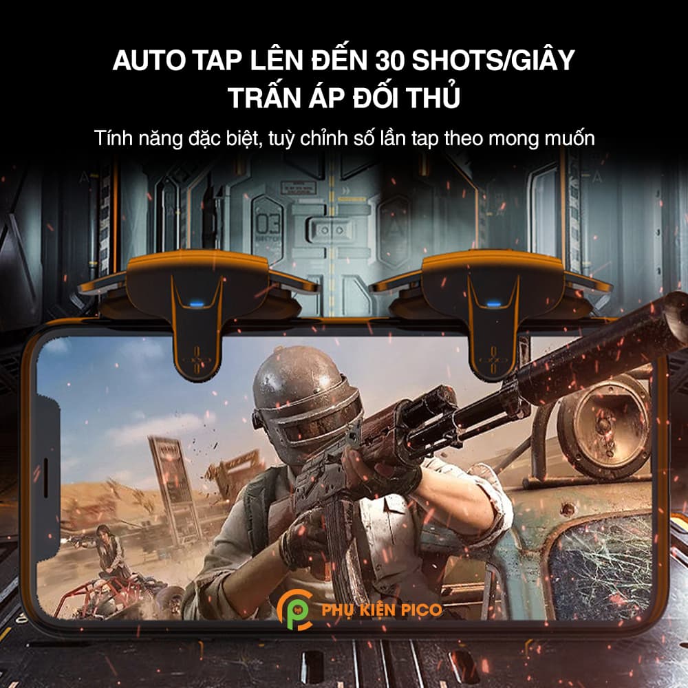 Nút Bắn PUBG Mobile Memo AK05 AUTO TAP siêu nhanh Nút chơi game auto tap - 6