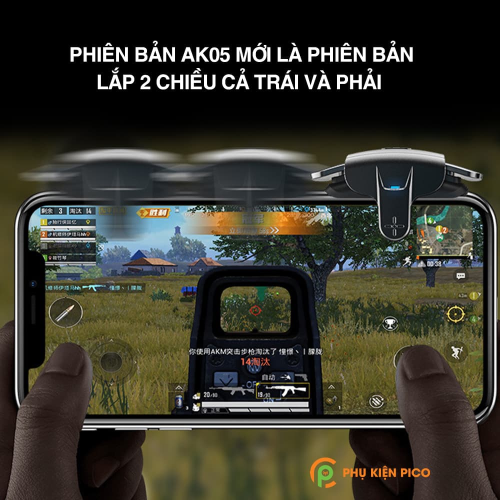 Nút Bắn PUBG Mobile Memo AK05 AUTO TAP siêu nhanh Nút chơi game auto tap - 3