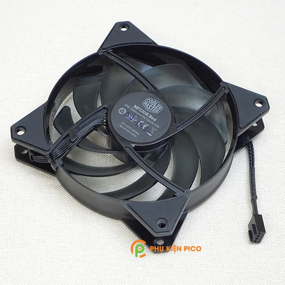 Quạt tản nhiệt case Cooler Master MF120R RED Fan Case 12cm bản tách hộp - 10