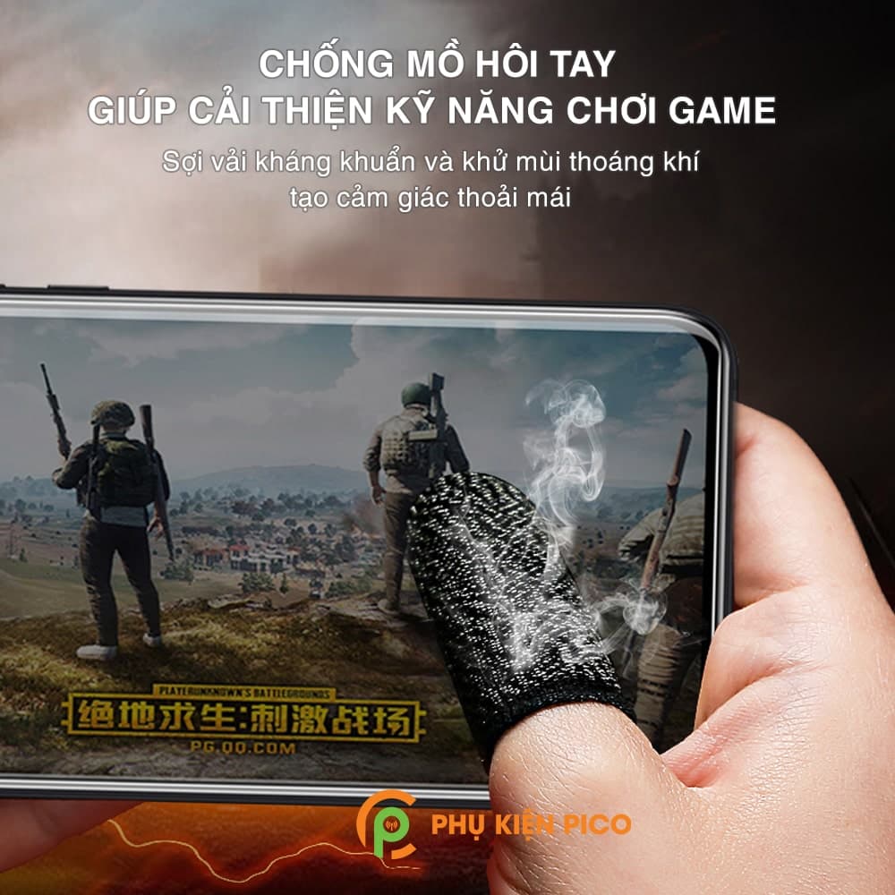 Găng tay chơi game - Bao tay chơi game sợi đồng nguyên chất MK8 - 7