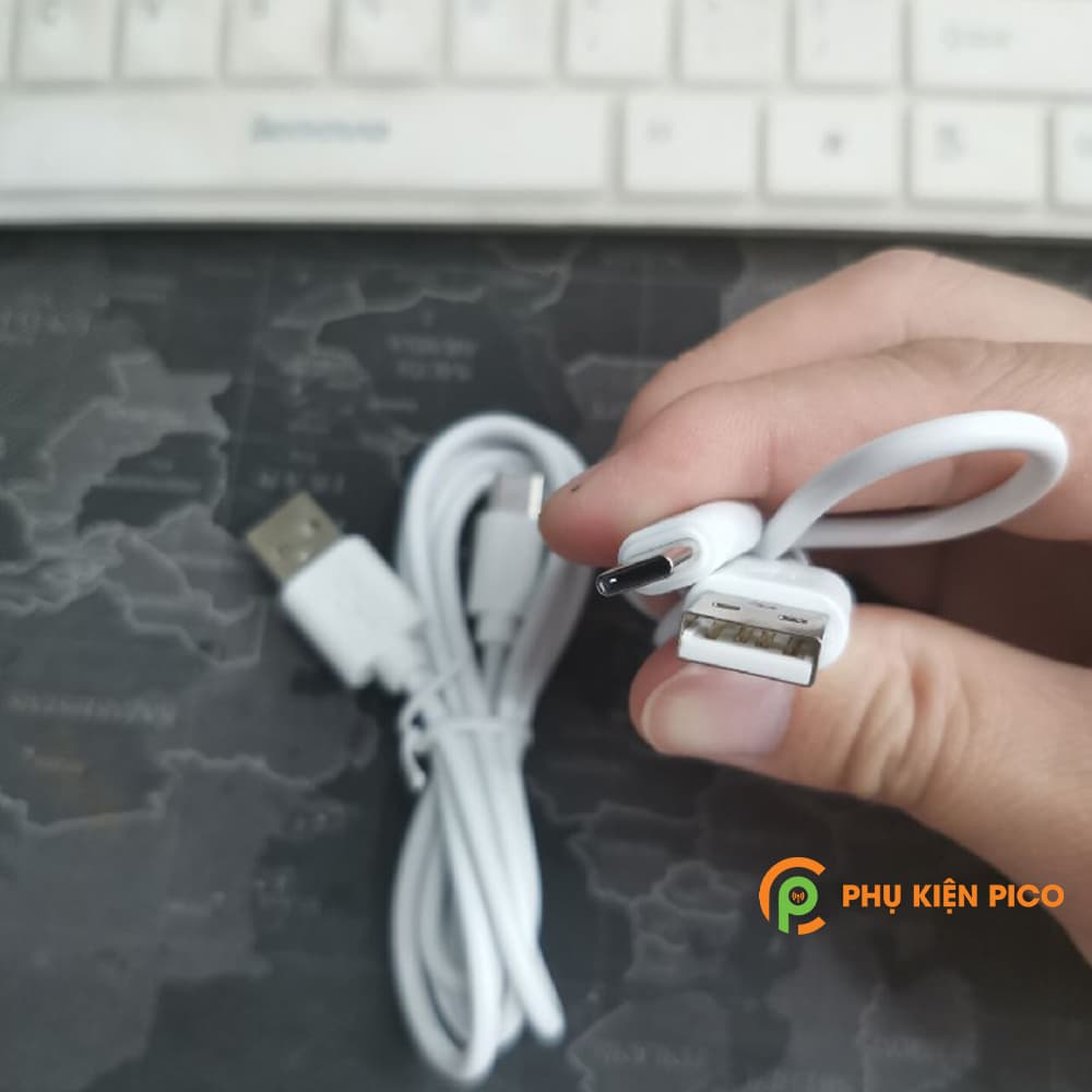 Cáp sạc Type-C 2A 30cm cho điện thoại Samsung Huawei Xiaomi Oppo Oneplus quạt tản nhiệt điện thoại - 3