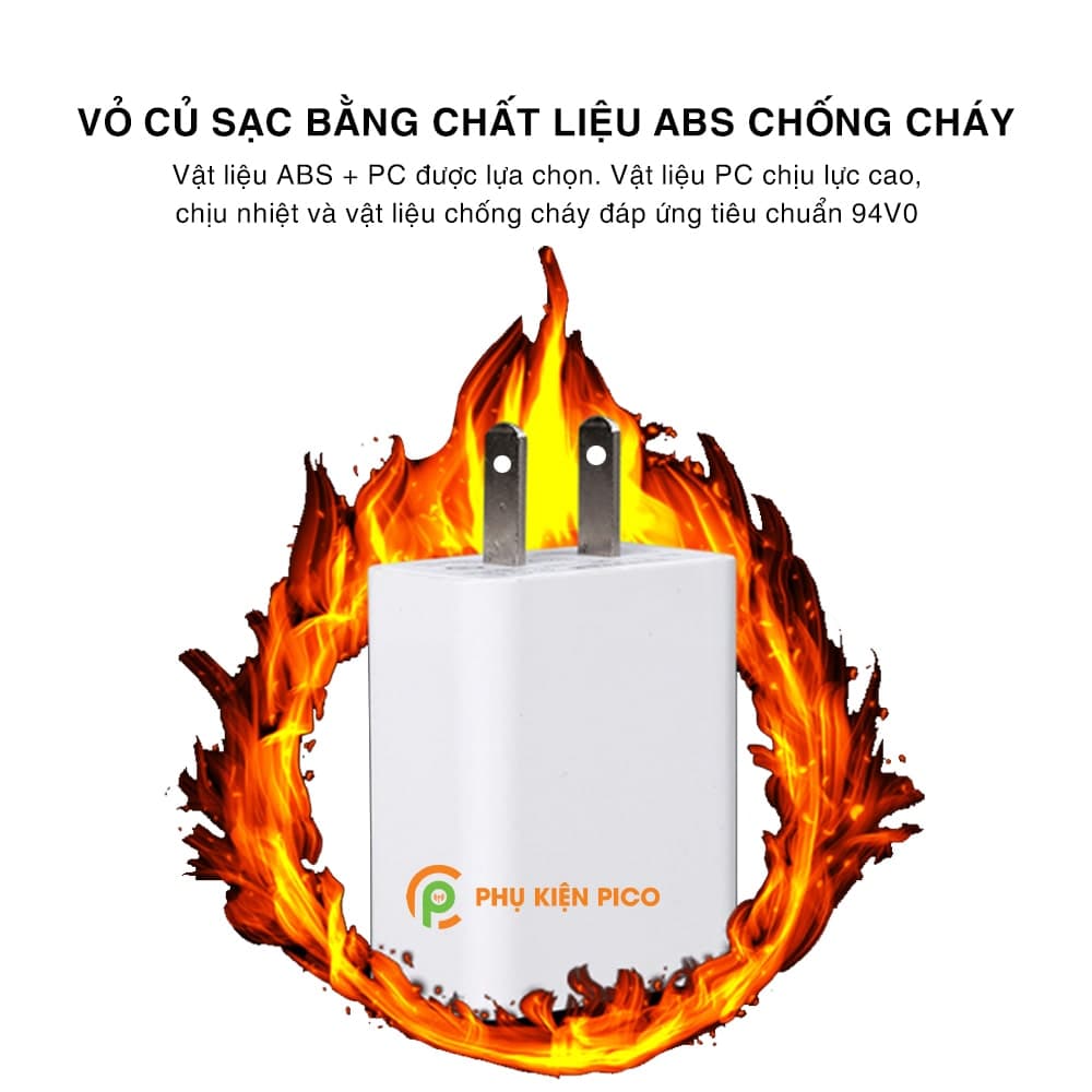 Củ sạc 5V 3.5A cho điện thoại iPhone Samsung Huawei Xiaomi Oppo quạt tản nhiệt điện thoại - 6