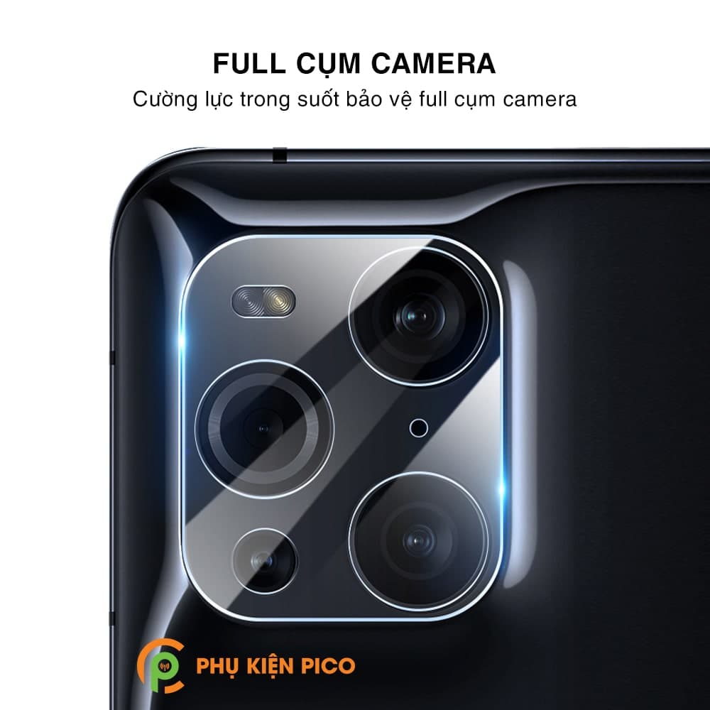 Cường lực camera Oppo Find X3 Pro độ cứng 9H trong suốt - 6