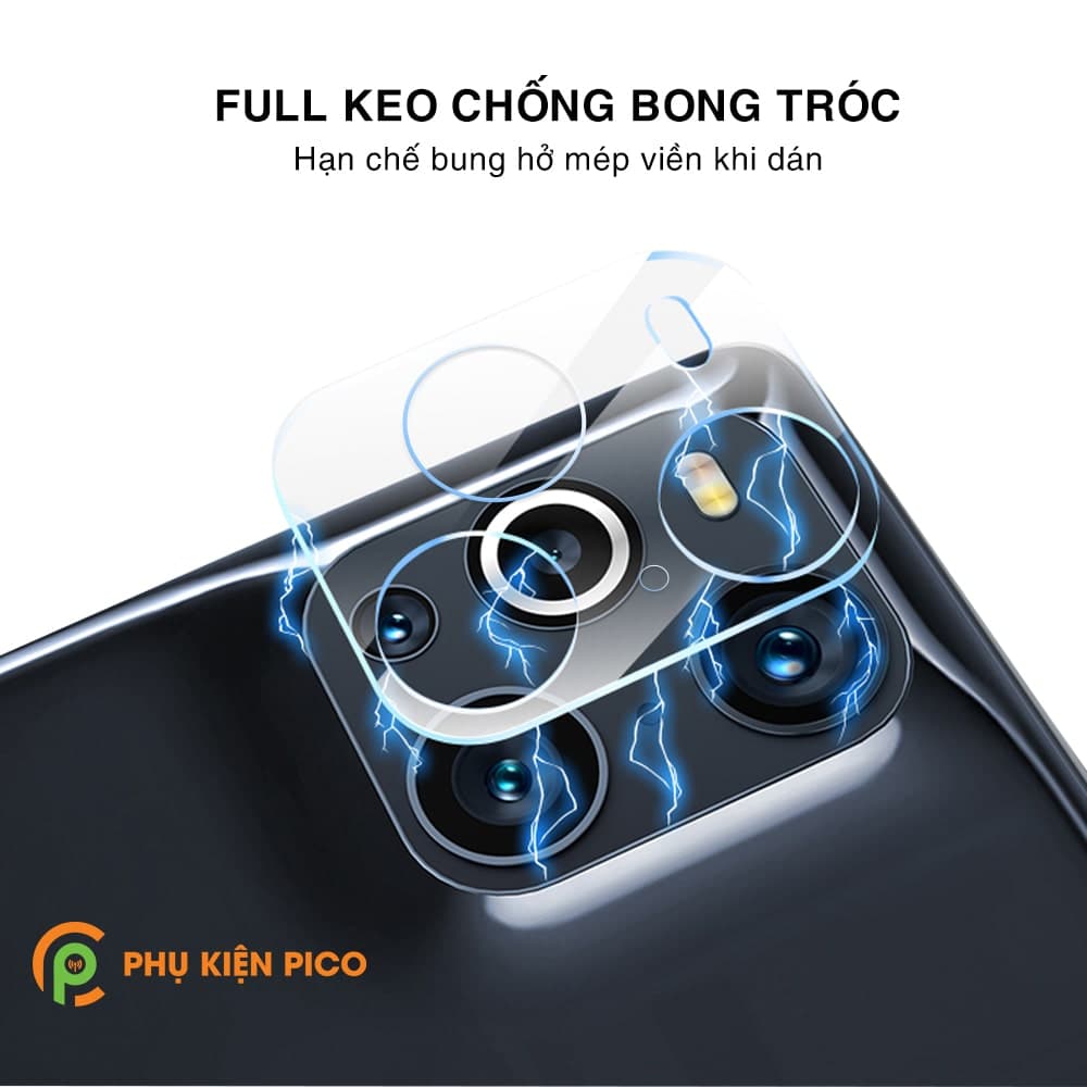 Cường lực camera Oppo Find X3 Pro độ cứng 9H trong suốt - 2