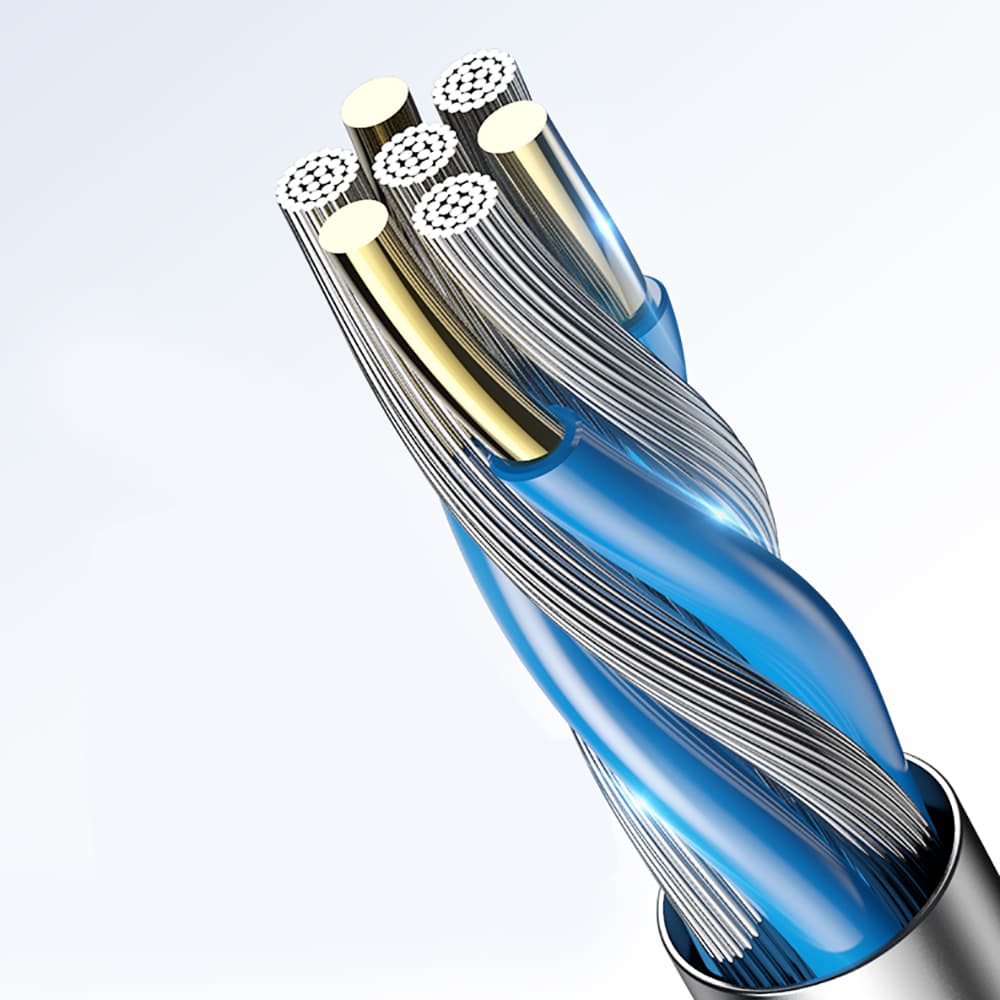 Cáp sạc 3 đầu dây dù Lightning Type C Micro Usb Iphone - Cáp sạc iphone bọc dù - 6