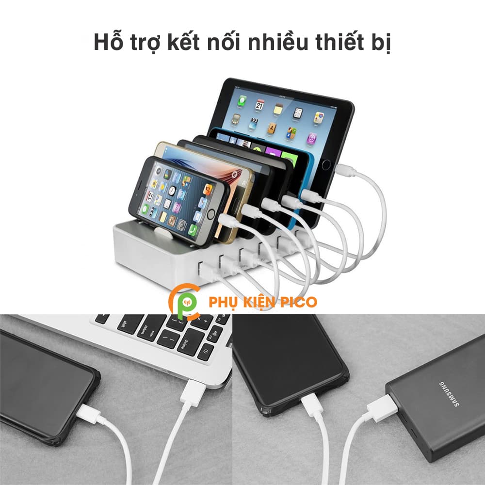 Cáp sạc nhanh Type C 5A Full box cáp Samsung Xiaomi Oppo Vivo Oneplus - 3