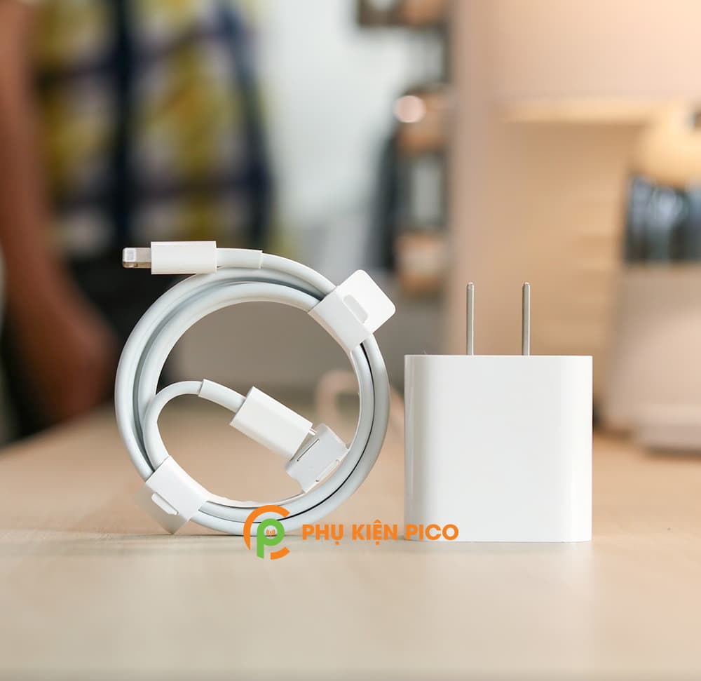 Bộ sạc nhanh Iphone 11 /11 Pro/11 Pro Max PD 18W USB-C Lightning - 7