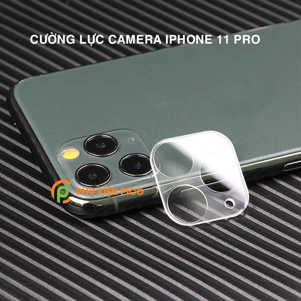 Cường lực camera Iphone 11 Series full camera độ cứng 9H - 10