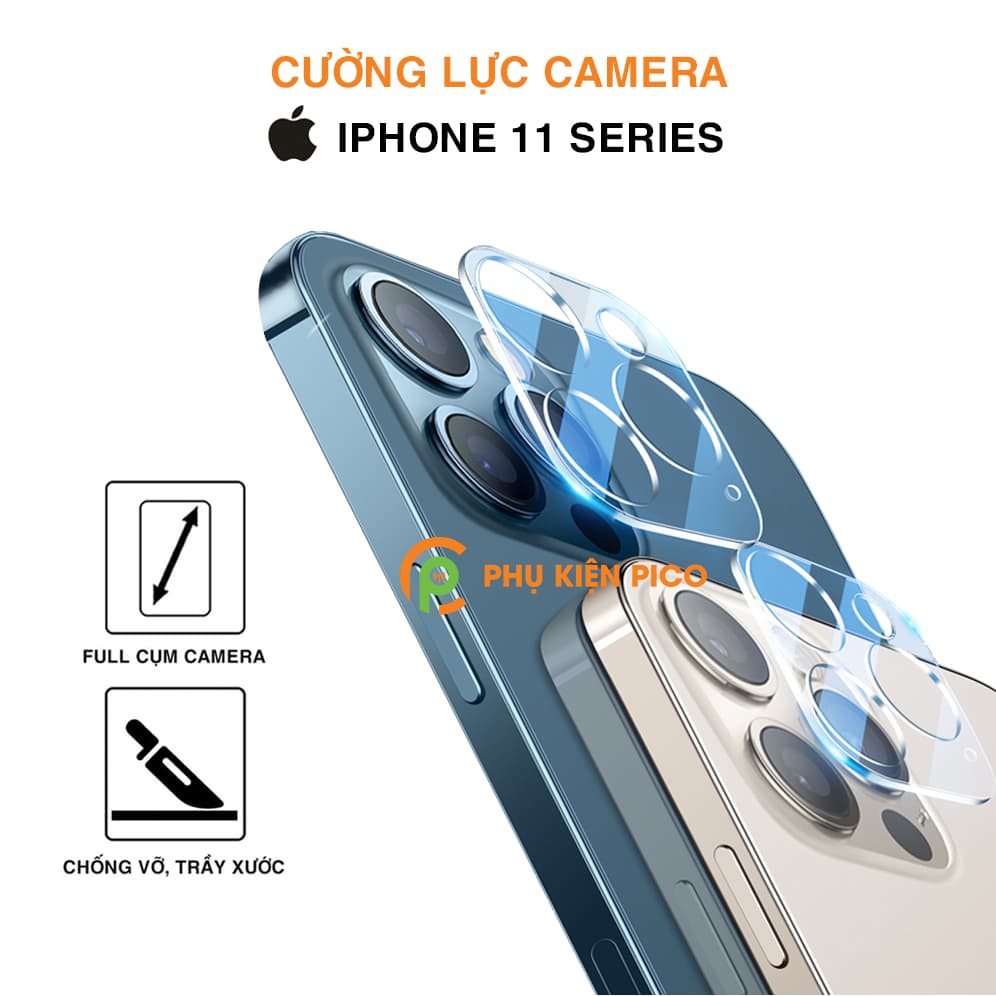 Cường lực camera Iphone 11 Series full camera độ cứng 9H