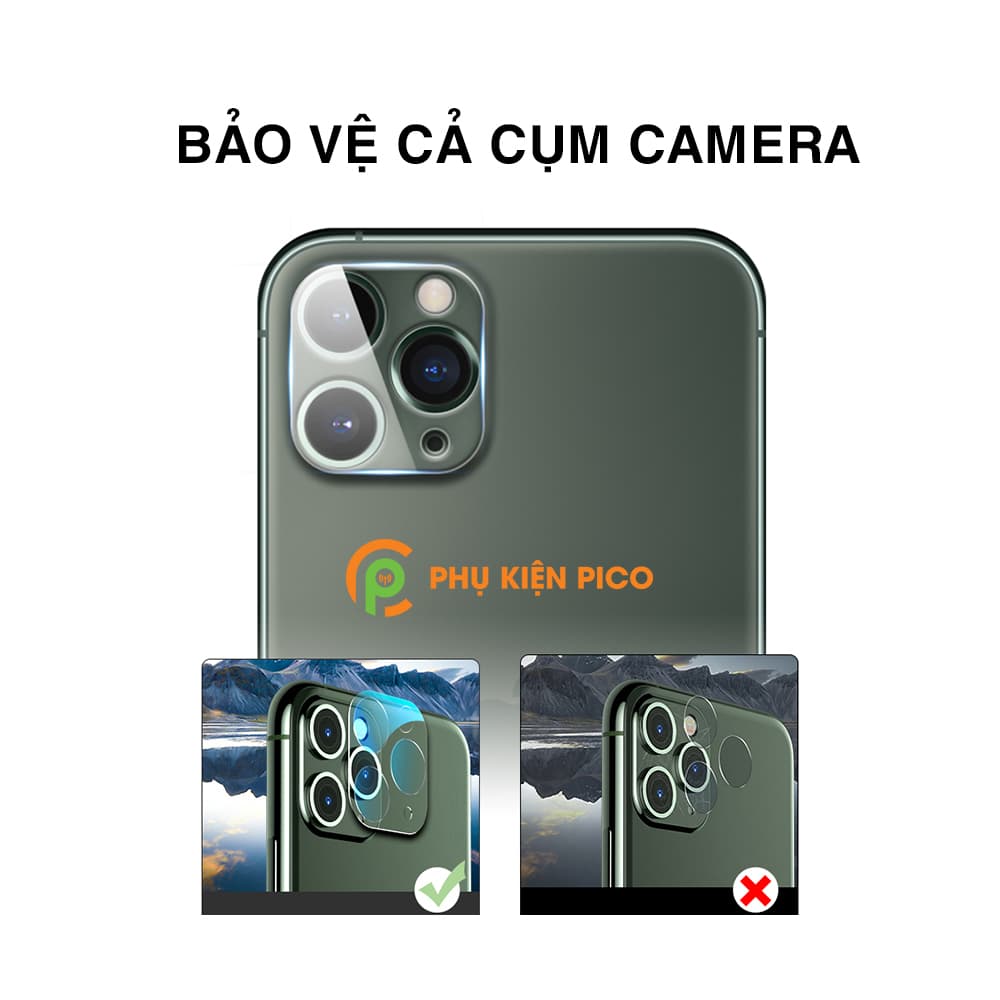 Cường lực camera Iphone 11 Series full camera độ cứng 9H - 5