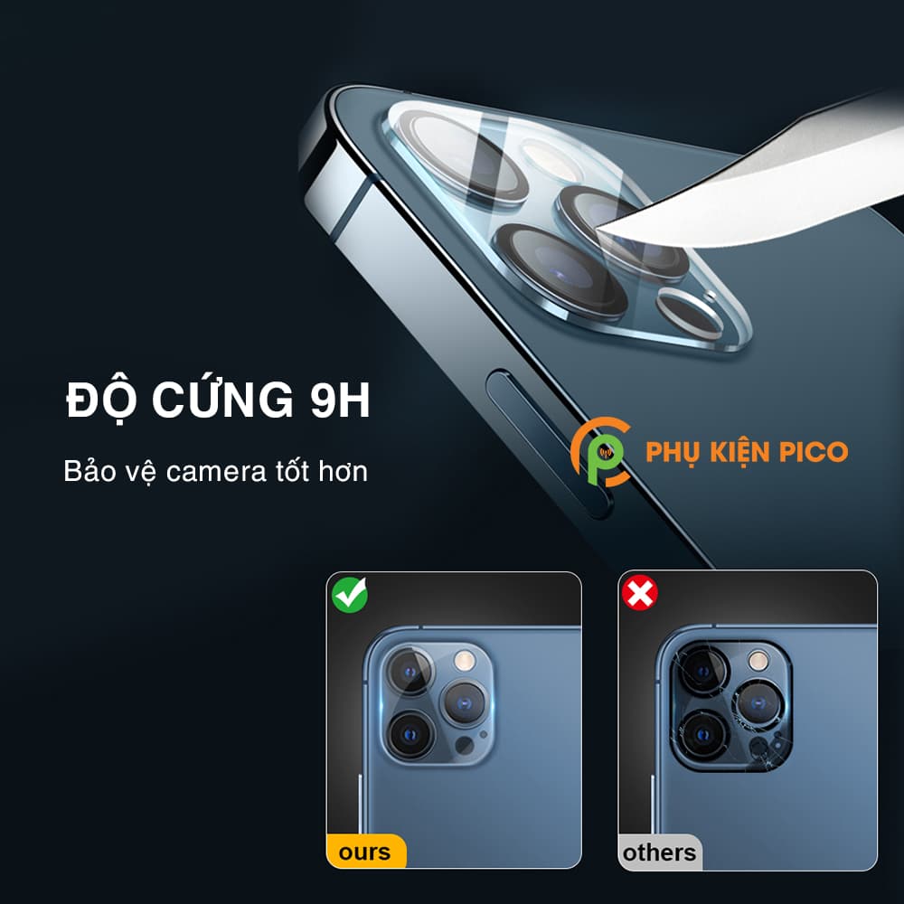 Cường lực camera Iphone 11 Series full camera độ cứng 9H - 3