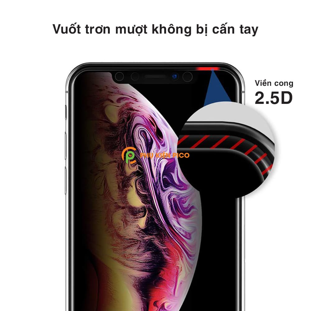 Cường lực chống nhìn trộm Iphone 7 Plus / 8 Plus / X / Xs / Xs Max / 11 / 11 Pro / 11 Pro Max - 10