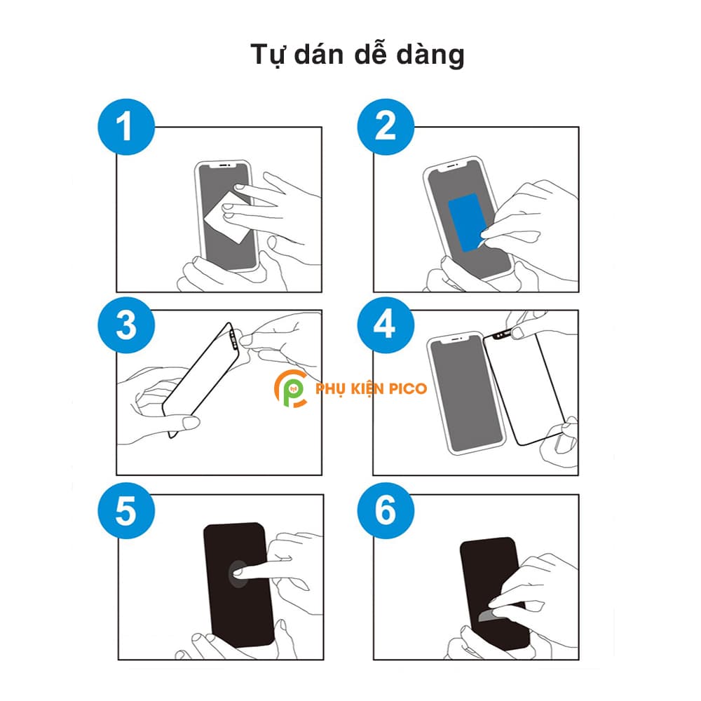 Cường lực chống nhìn trộm Iphone 7 Plus / 8 Plus / X / Xs / Xs Max / 11 / 11 Pro / 11 Pro Max - 6