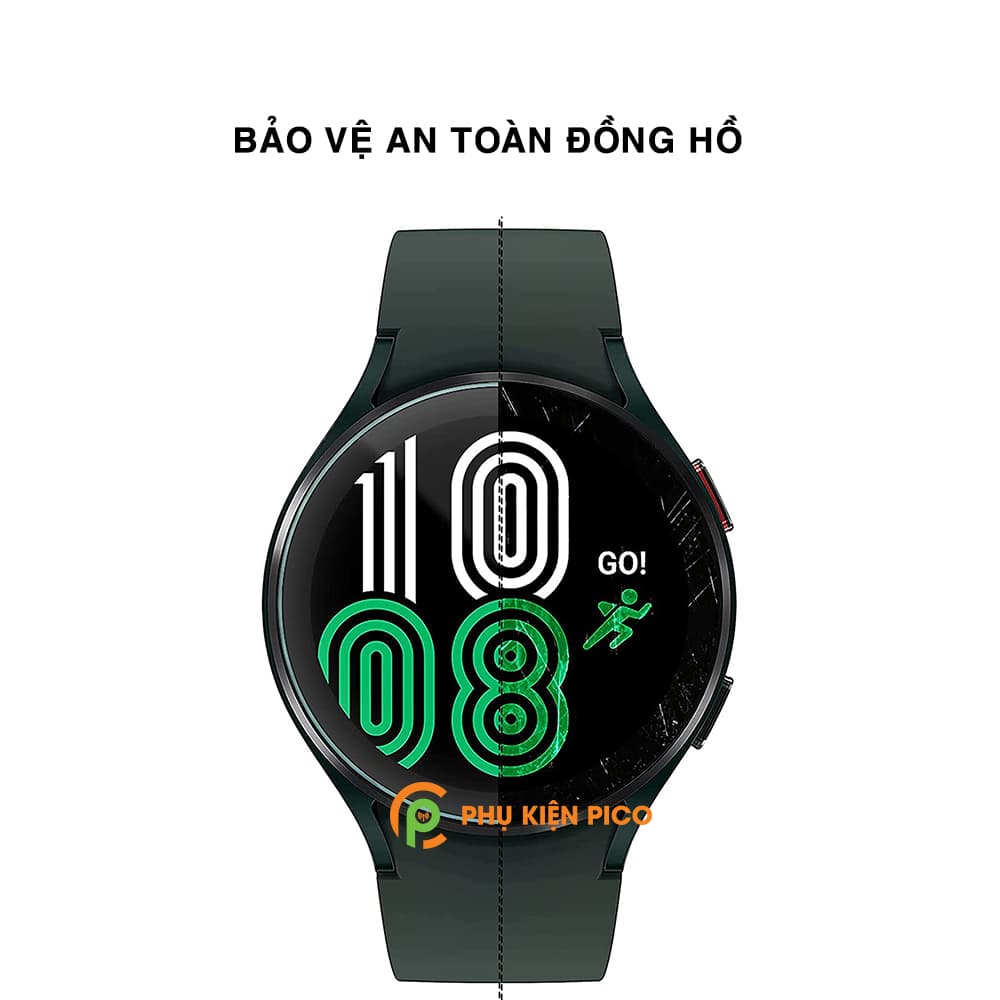 Cường lực đồng hồ Samsung Galaxy Watch 4 40mm full màn hình chính hãng Gor - 8
