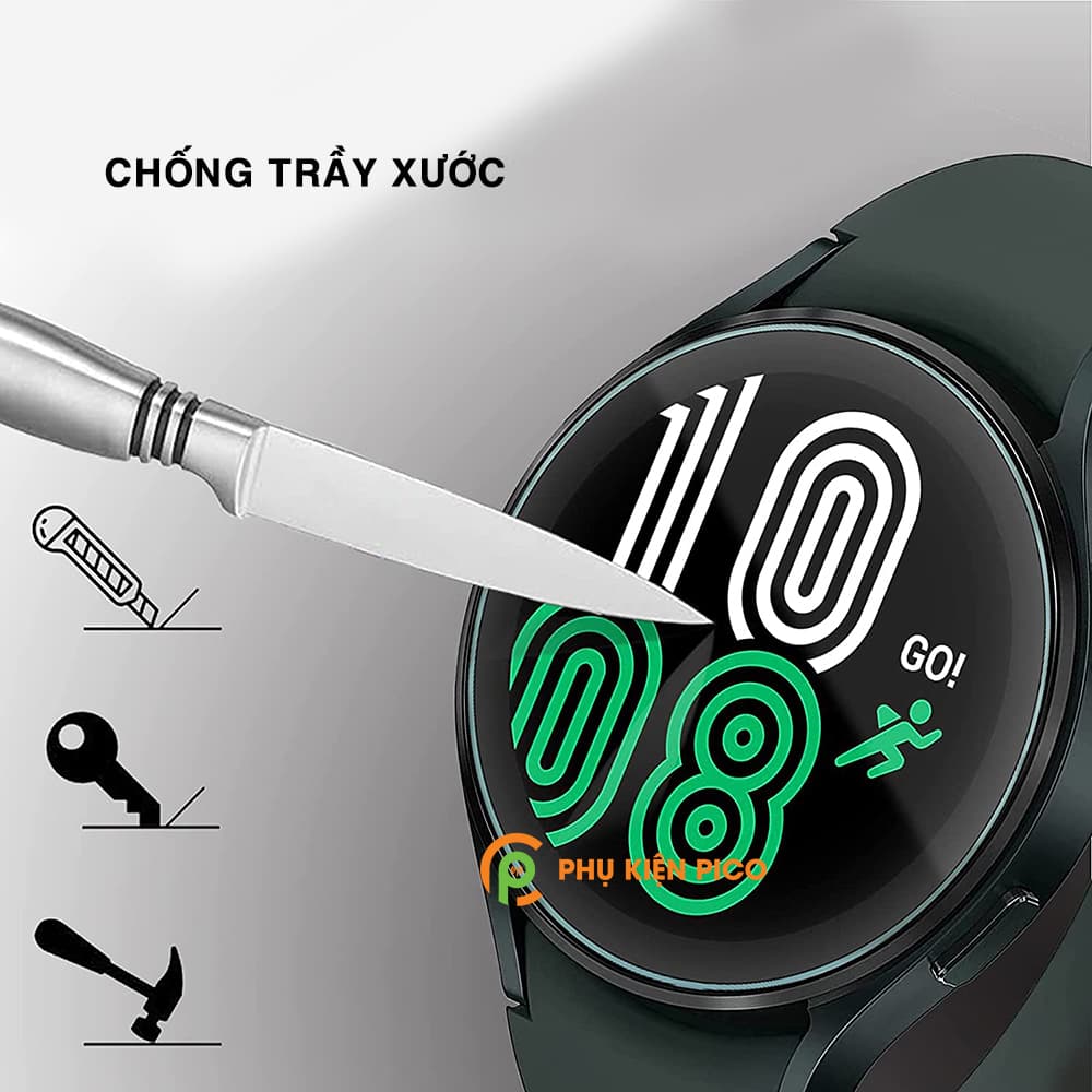 Cường lực đồng hồ Samsung Galaxy Watch 4 40mm full màn hình chính hãng Gor - 7