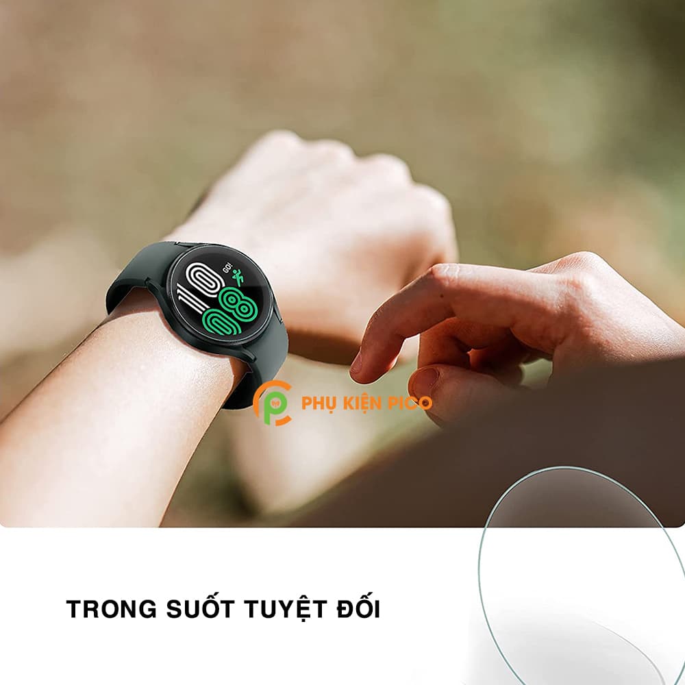 Cường lực đồng hồ Samsung Galaxy Watch 4 40mm full màn hình chính hãng Gor - 6
