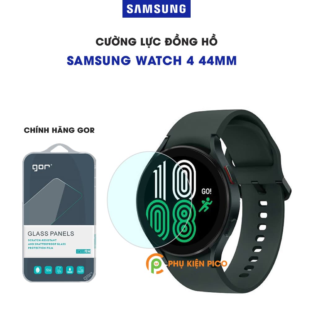Cường lực đồng hồ Samsung Galaxy Watch 4 44mm full màn hình chính hãng Gor