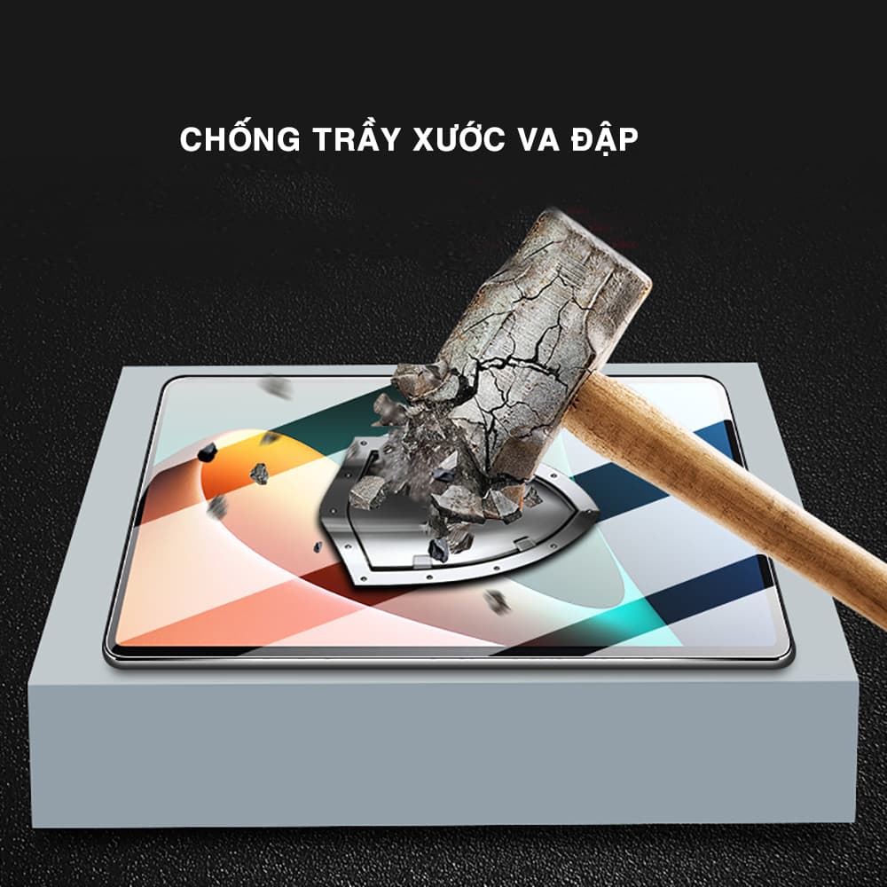 Kính cường lực Xiaomi Mi Pad 5 full màn hình trong suốt độ cứng 9H - 5