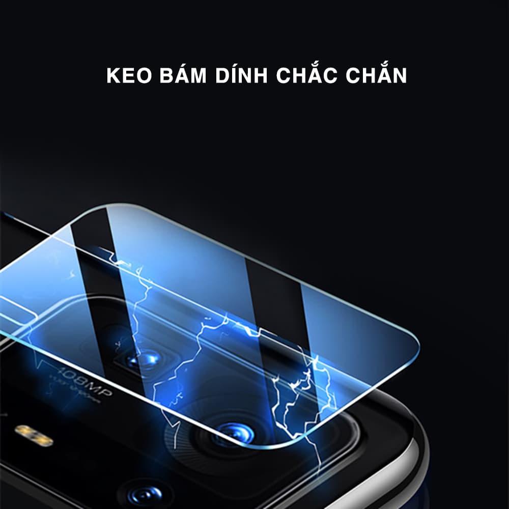 Cường lực camera Mi Mix 4 độ cứng 9H trong suốt - Dán camera Xiaomi Mi Mix 4 - 3