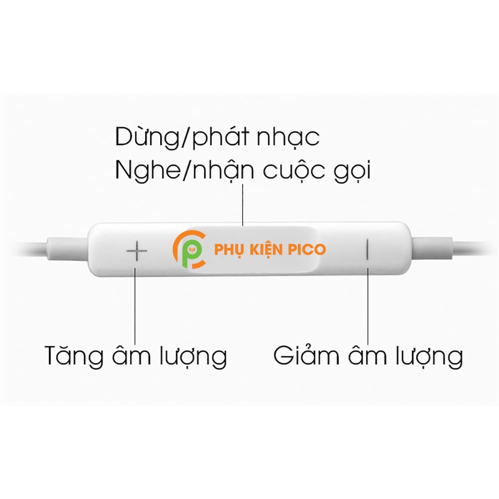 Tai nghe Iphone nhét tai chân cắm 3.5mm / Type C / Lightning có mic - 6