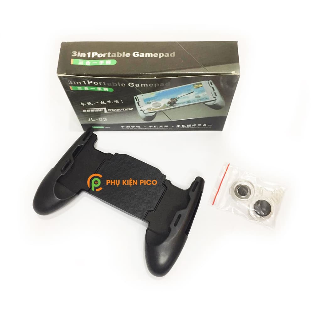 Bộ tay cầm chơi game và 2 nút Joystick chơi Liên Quân, Pug, Free Fire - 2