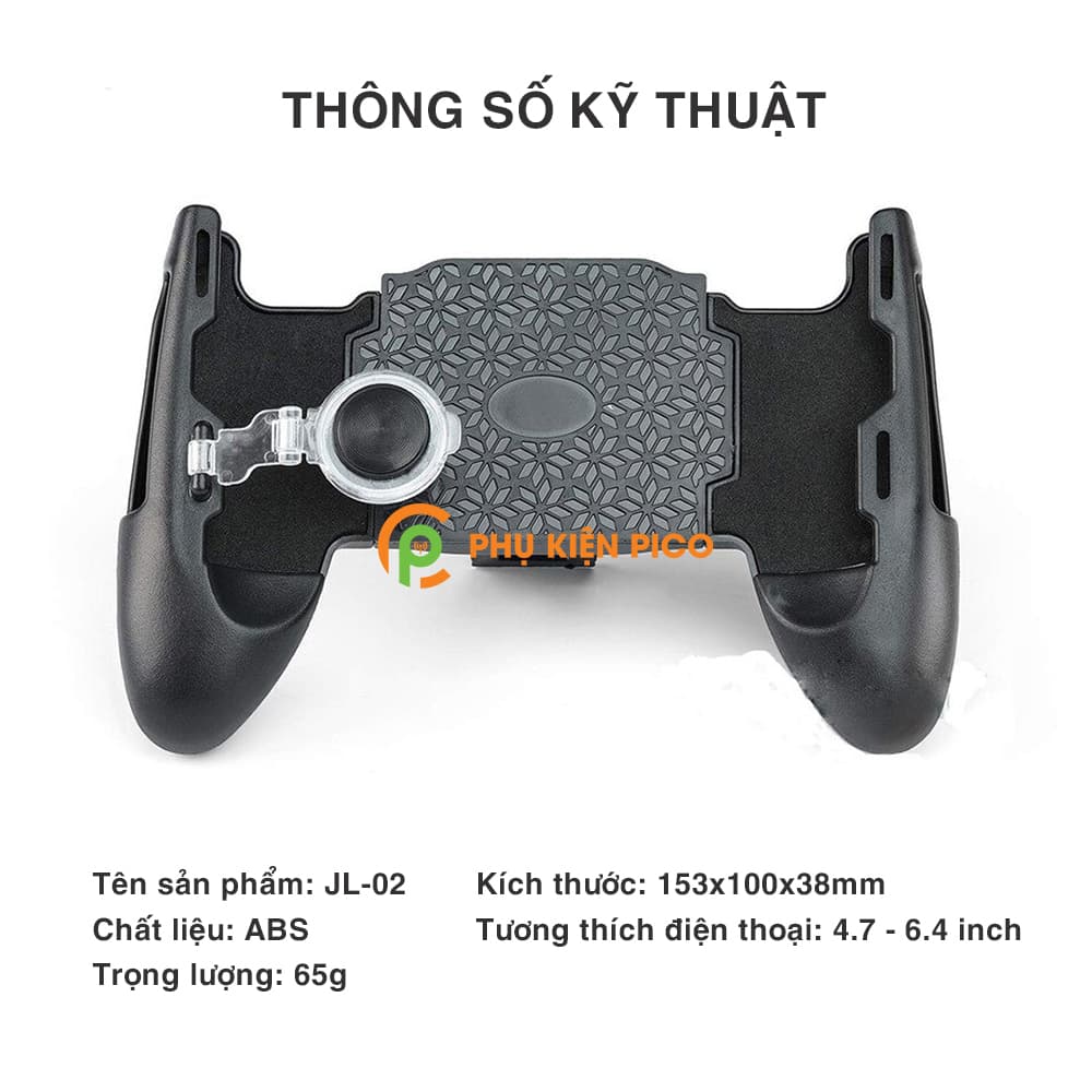 Bộ tay cầm chơi game và 2 nút Joystick chơi Liên Quân, Pug, Free Fire - 8
