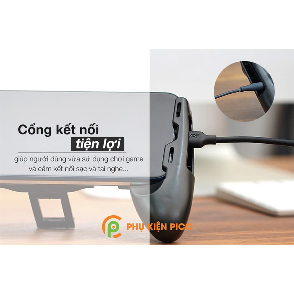 Bộ tay cầm chơi game và 2 nút Joystick chơi Liên Quân, Pug, Free Fire - 5