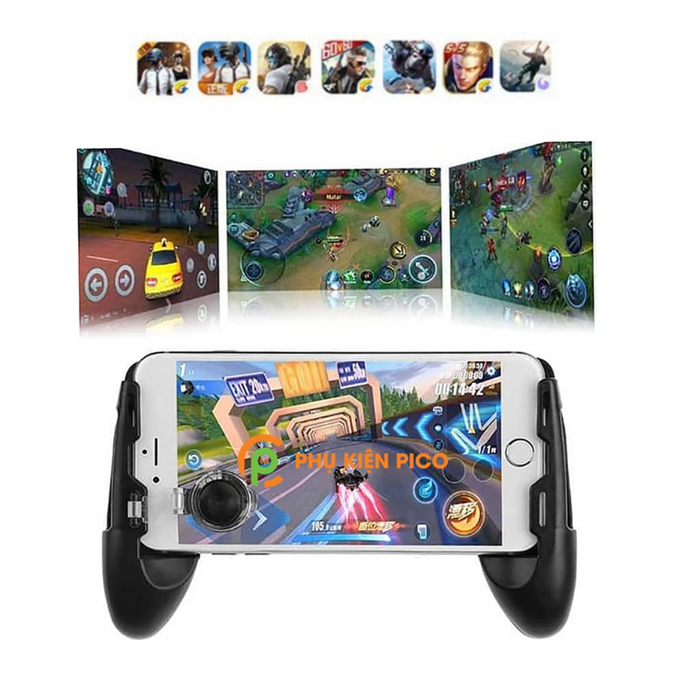 Bộ tay cầm chơi game và 2 nút Joystick chơi Liên Quân, Pug, Free Fire - 3